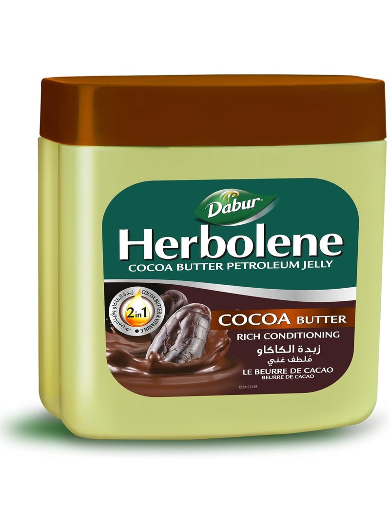 Dabur Herbolene Cocoa Butter PetrolEUm Jelly With Vitamin E - 225 ml - Image 1
